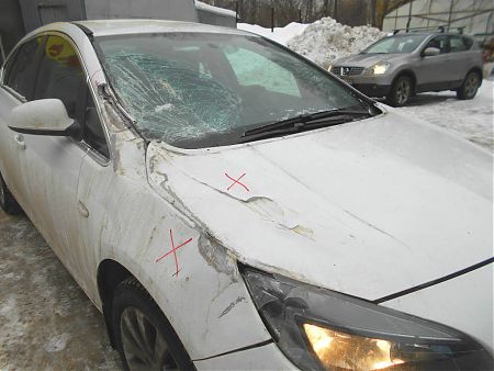 Повреждения на Opel Astra